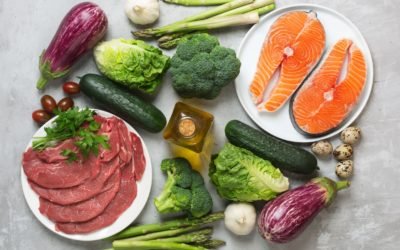 Atkins Diet Pros And Cons 36 Atkins Diet food ingredients on concrete background